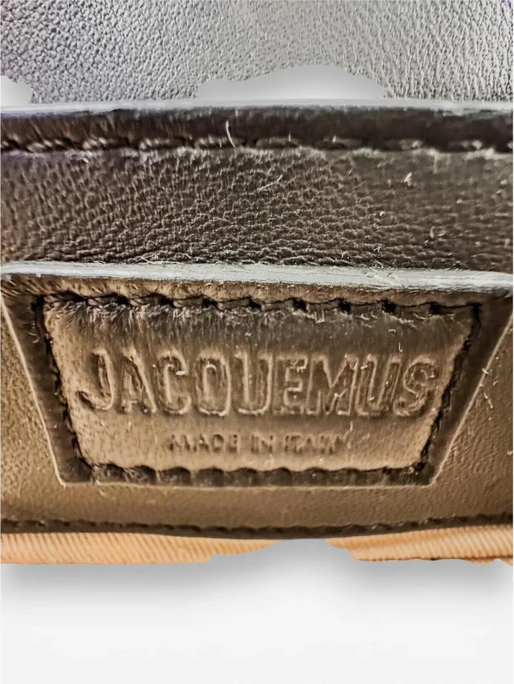 Jacquemus Le Petit Bambimou Black Leather Top Handle Crossbody Bag NWT - Picture 8 of 9